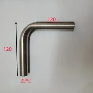 Stainless Steel 45/90-Degree Pipe Elbow Fitting 17 S029ecee836af40e5a509b54441415b0da