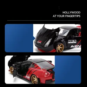 1:24 GTR R35 BEN SOPRA Diecast Model Car 8 S02cccccb76764bb49cdec3b134ecebacA