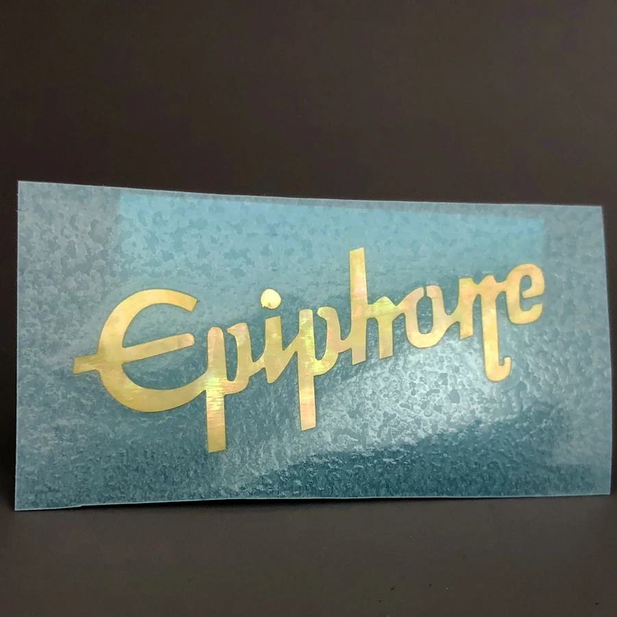 Epiphone Gold Mother-of-Pearl Guitar Decal 2 Epiphone Gold Mother-of-Pearl Guitar Decal - Image 2
