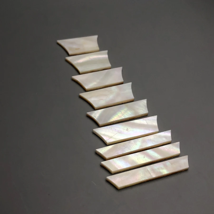 Mother of Pearl Trapezoid Fretboard Inlays 2.0mm 3 Mother of Pearl Trapezoid Fretboard Inlays 2.0mm - Image 3