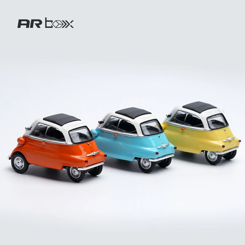 Isetta Miniature Car Model Set of Three 2 Isetta Miniature Car Model Set of Three - Image 2