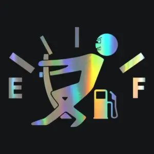 Humorous Reflective Fuel Cap Sticker 10 S0334ff998373447189d3849c17b2c7aes