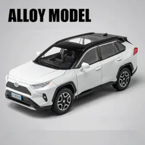 White Off-Road SUV Diecast Model 1:24 Scale 16 S03b0cee2cfbe4480868fde433fed5f25t