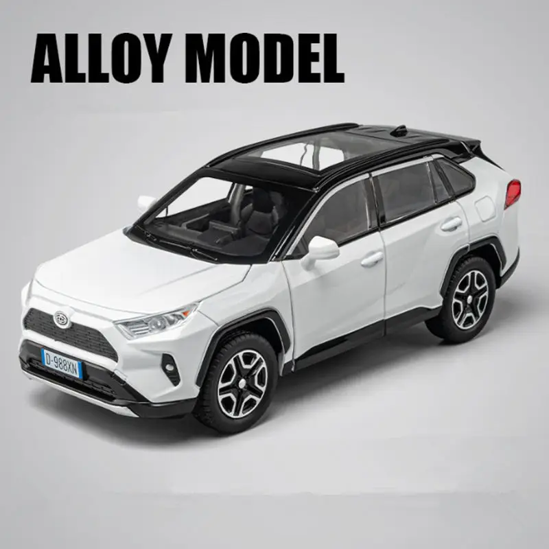 White Off-Road SUV Diecast Model 1:24 Scale 8 White Off-Road SUV Diecast Model 1:24 Scale - Image 8