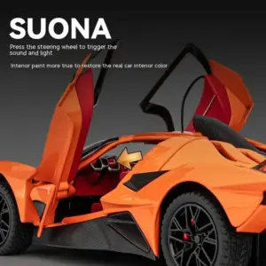 Orange Apollo EVO 1:24 Scale Model Car 13 S03d75db85d954ff08edab08babcf0f4af