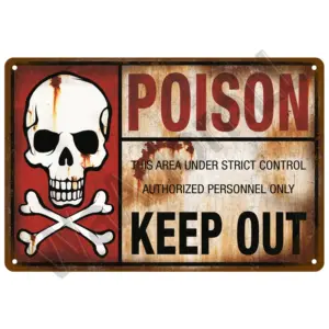 Vintage Metal Sign 20 x 30 cm Customizable 50 S03e3b8d52bc94fed94114560adad972dE