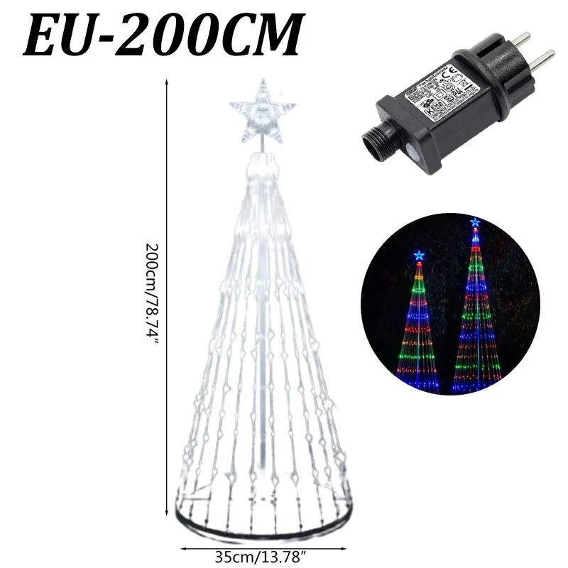 Outdoor LED Christmas Tree Lightshow (150cm & 200cm) 10 Outdoor LED Christmas Tree Lightshow (150cm & 200cm) - Image 10