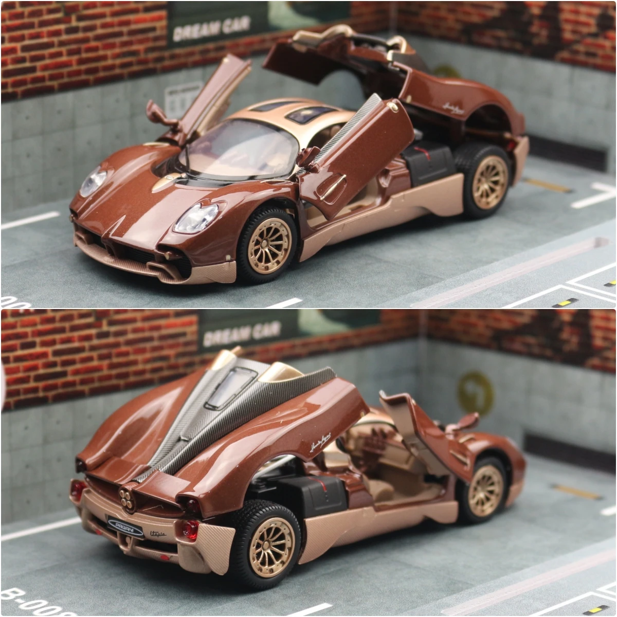 Pagani Utopia 1/32 Diecast Model Car 4 Pagani Utopia 1/32 Diecast Model Car - Image 4