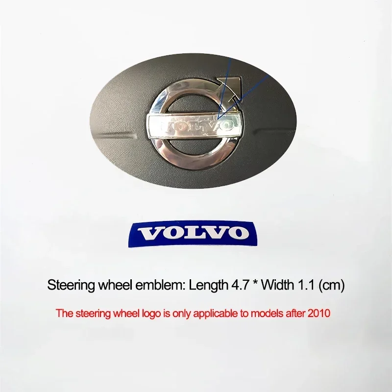 Volvo Badge Emblem Set in Blue and Black 9 Volvo Badge Emblem Set in Blue and Black - Image 9