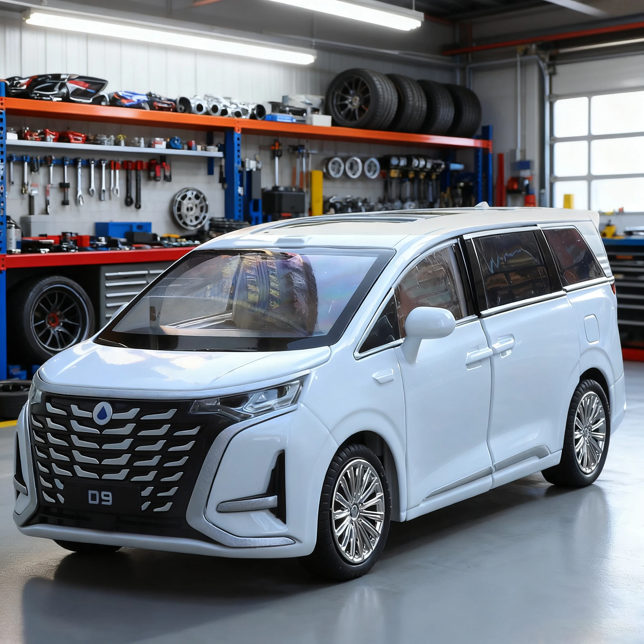 Denza D9 MPV 1:24 Diecast Model Replica 1 Denza D9 MPV 1:24 Diecast Model Replica