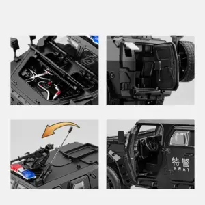 1:20 Scale Police SWAT Off-Road Diecast Vehicle 15 S0456fcd78ae042cf9169331363277071X