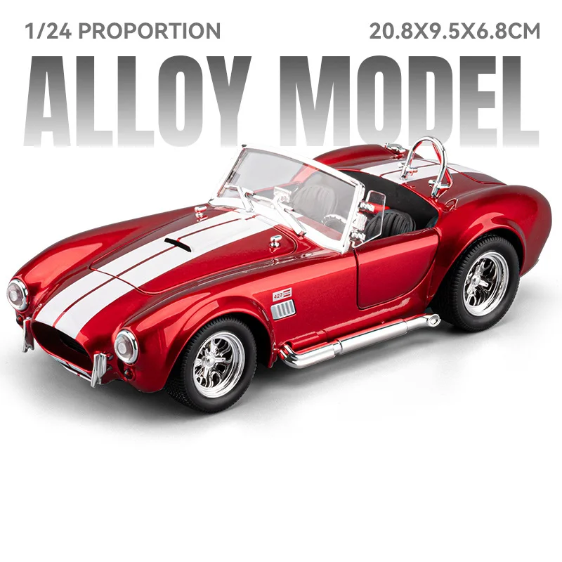 Blue Shelby Cobra 427 S/C Diecast Model 7 Blue Shelby Cobra 427 S/C Diecast Model - Image 7