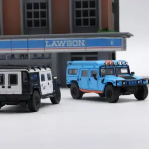 Diecast Police SUV Model Collection 11 S0475f4465eb948d7b8ca20544ca6342e0