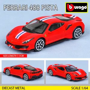 Ferrari 1:64 Die-Cast Model Car 39 S0482dc71d15345feb29ef2fbd13363c0h