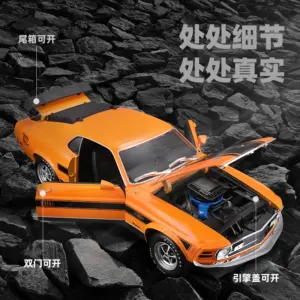 Vibrant Orange 1:18 Ford Mustang Mach 1 Model 9 S04e7cf6d6c644aebbb790ae8cddd5b41h