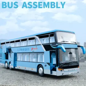 1:24 Scale Double-Decker Electric Bus Model 11 S0531363be4e146a48127fcc8d77f2990G