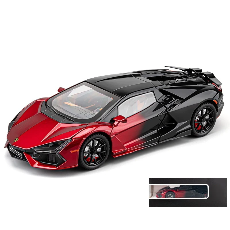 White 1:24 Scale Diecast Supercar Model 12 White 1:24 Scale Diecast Supercar Model - Image 12