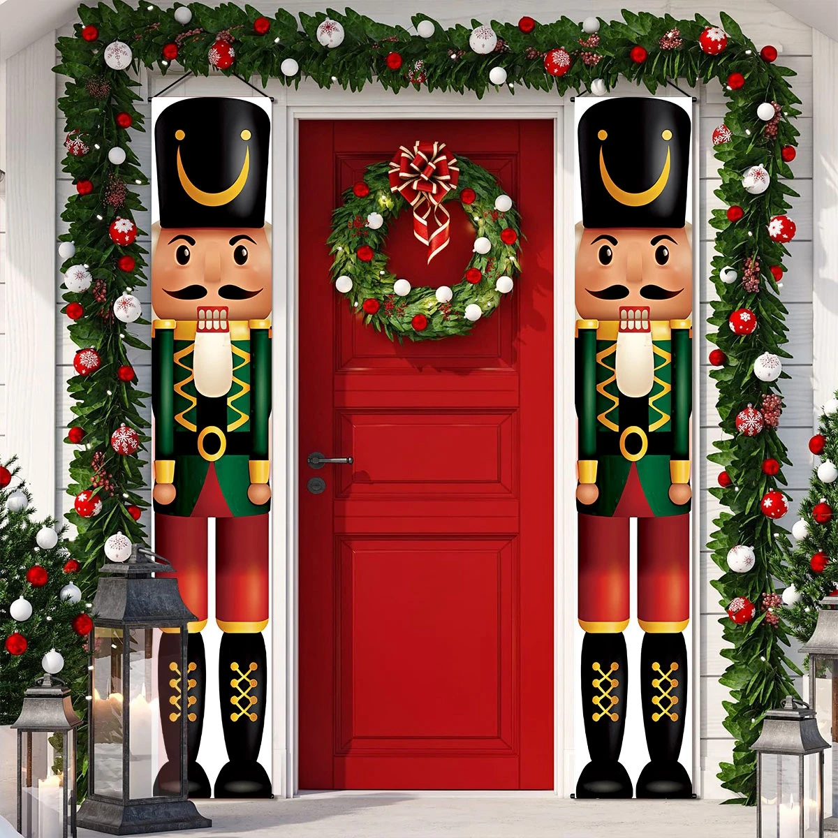 Festive Christmas Door Banner Set for 2024 3 Festive Christmas Door Banner Set for 2024 - Image 3
