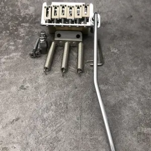 Chrome Full-Size Guitar Tremolo Bridge System 7 S05f904a2597643ceb107f687a68e97feh 1