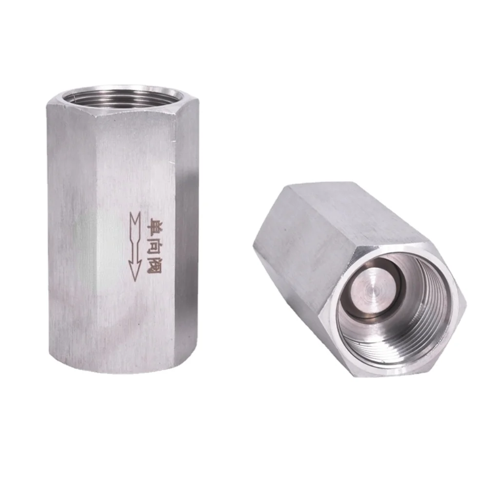 304 Stainless Steel Check Valve (Sizes 1/8" to 1") 4 304 Stainless Steel Check Valve (Sizes 1/8" to 1") - Image 4