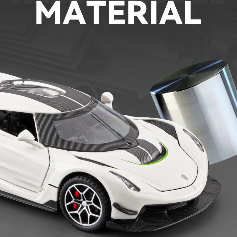 1:32 Jesko Diecast Supercar Model 6 1:32 Jesko Diecast Supercar Model - Image 6