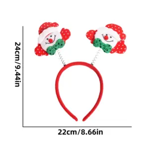 Festive Christmas Headband with Plush Bow 17 S06320dbd322e4bd49e17934e215907ddV