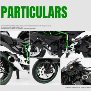 Kawasaki H2R 1:9 Scale Diecast Model 13 S07402763e089416b96eac81a529f62e1d