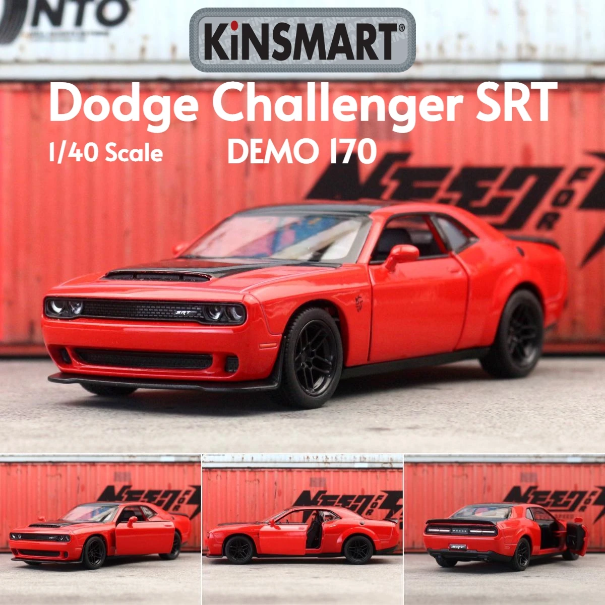 Dodge Challenger SRT 1:40 Diecast Model 10 Dodge Challenger SRT 1:40 Diecast Model - Image 10