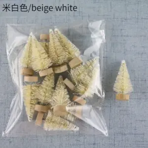 Miniature Christmas Tree Set for Crafts 22 S076816b58259489fbb704adef4730c61j
