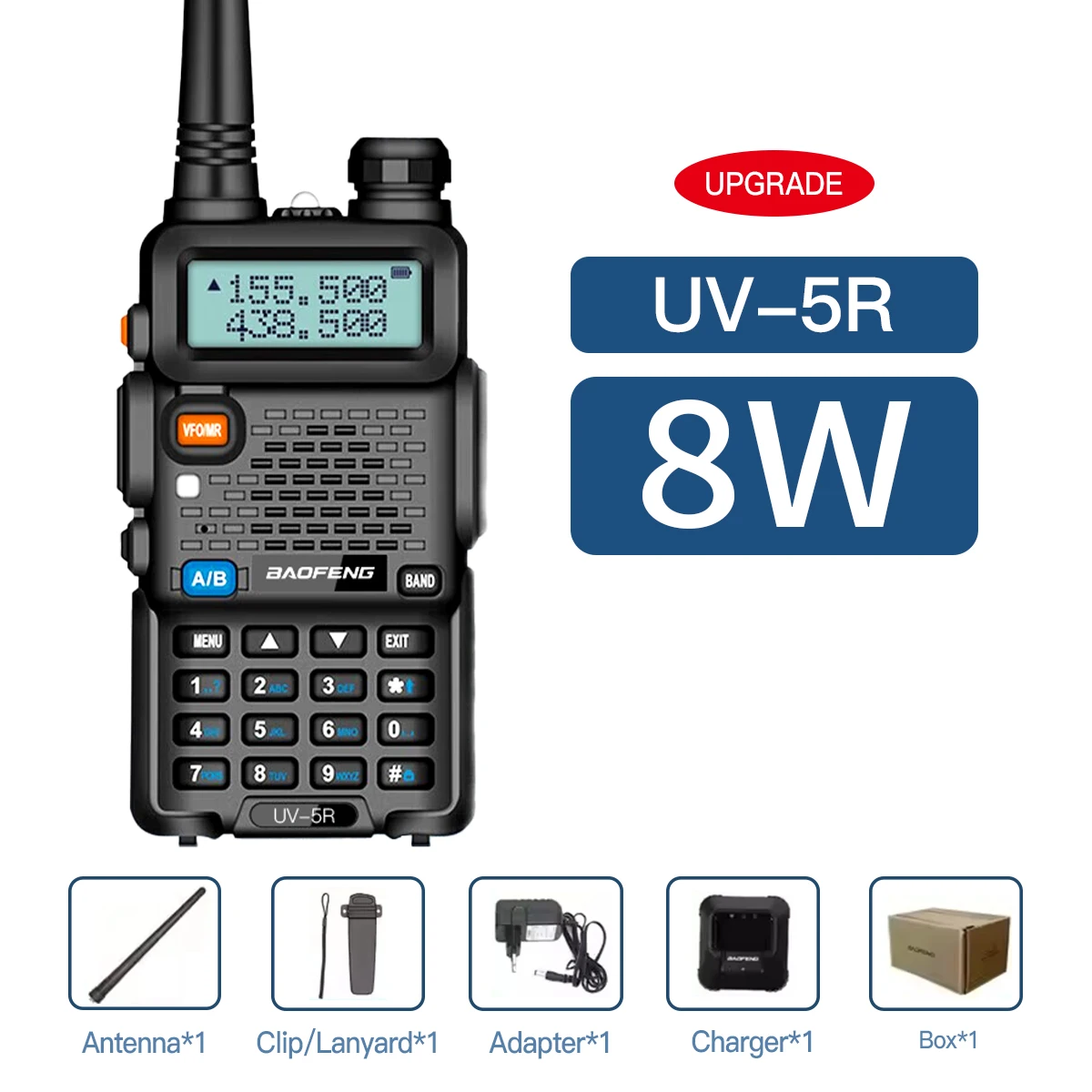 Baofeng UV-5R Dual-Band Walkie-Talkie 9 Baofeng UV-5R Dual-Band Walkie-Talkie - Image 9