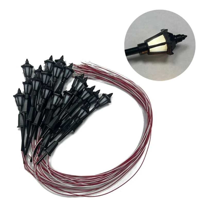 Vintage Model Street Lamps Set - 20 Pcs 9 Vintage Model Street Lamps Set - 20 Pcs - Image 9