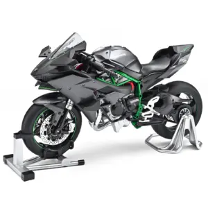 Kawasaki H2R Ninja 1:9 Scale Motorcycle Model 15 S07a5c7ff309a49e68cd998bc9802a5cfz