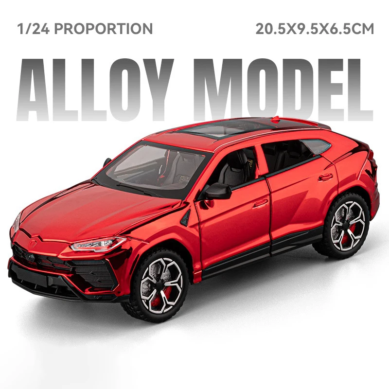 Iridescent Lamborghini Urus Bison 1:24 Scale Model 5 Iridescent Lamborghini Urus Bison 1:24 Scale Model - Image 5