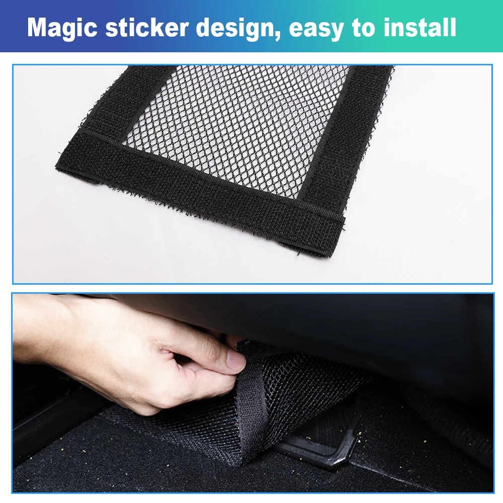 Tesla Model 3 & Y Black Mesh Air Outlet Covers 5 Tesla Model 3 & Y Black Mesh Air Outlet Covers - Image 5