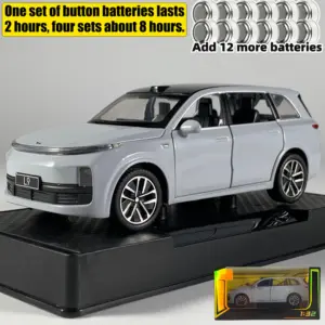 1:32 Scale Li Auto L9 SUV Die-Cast Model 34 S07debe7a42a1411b914696df621b45a49
