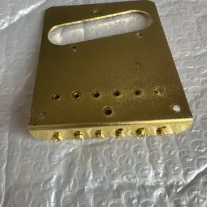 Golden Ornate Guitar Bridge Plate for Telecaster 9 S07e80157a4f44fe18a9082db896d767bE