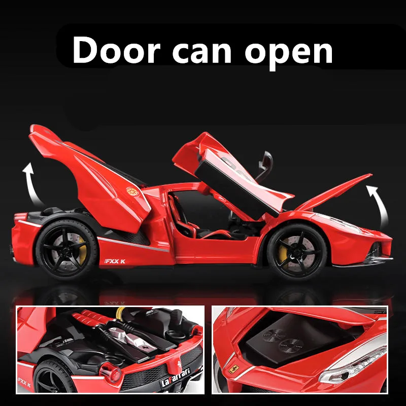 Ferrari LaFerrari FXXK 1:24 Diecast Model 6 Ferrari LaFerrari FXXK 1:24 Diecast Model - Image 6