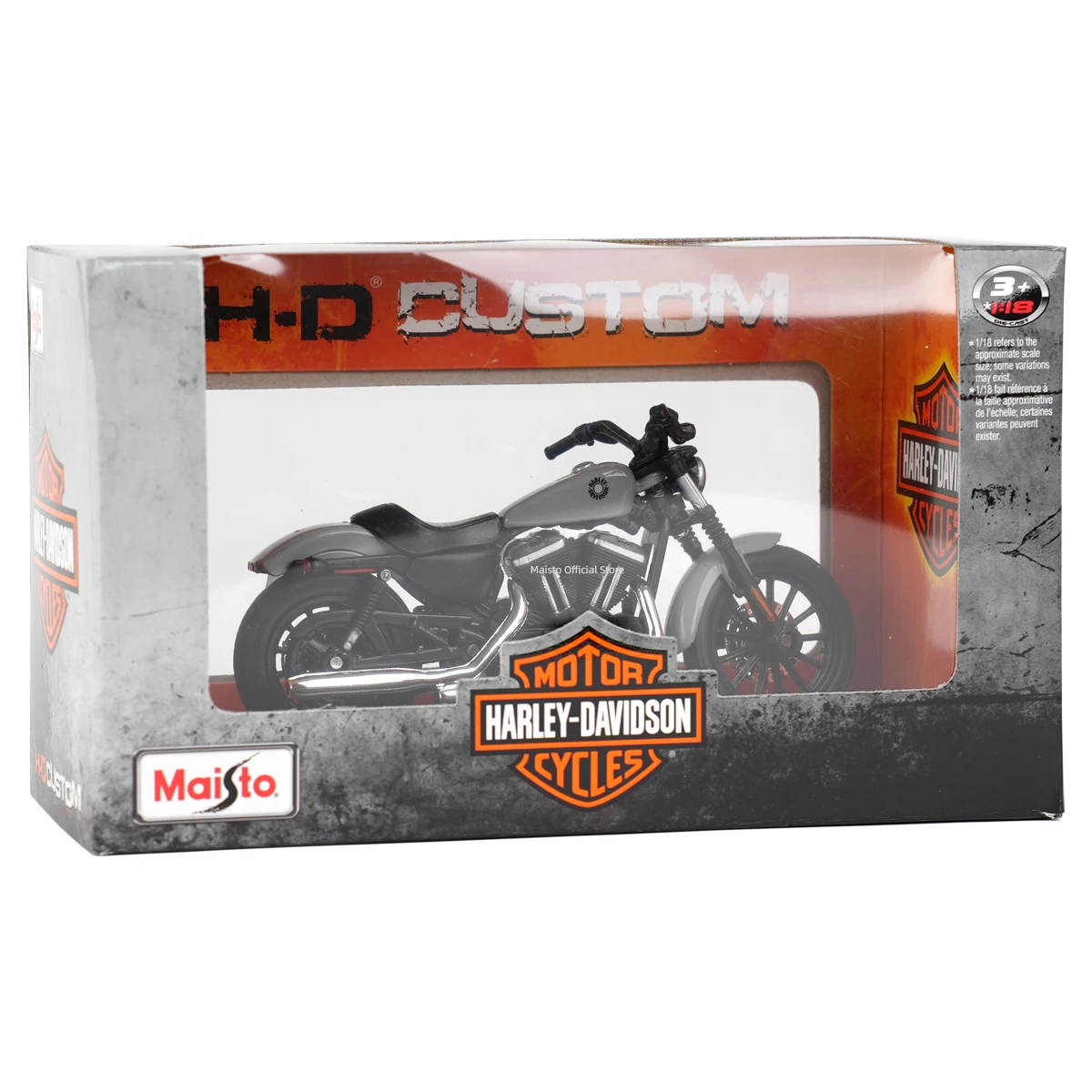 Harley Davidson Iron 883 Scale Model 1:18 6 Harley Davidson Iron 883 Scale Model 1:18 - Image 6