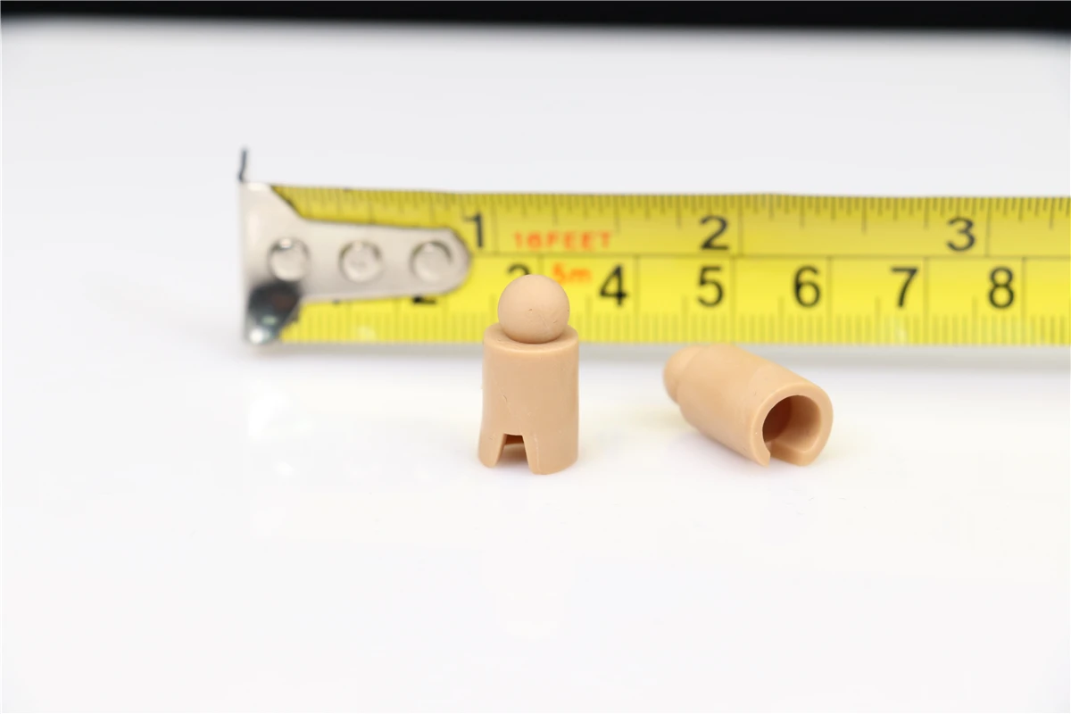 1/6 Scale Male Soldier Feet Connectors Pair 3 1/6 Scale Male Soldier Feet Connectors Pair - Image 3