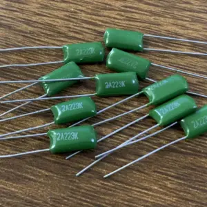 10-Pack 0.022μF 100V Polyester Film Capacitors 7 S0887f858cb4d44d49e8ef7479dc8ec42S
