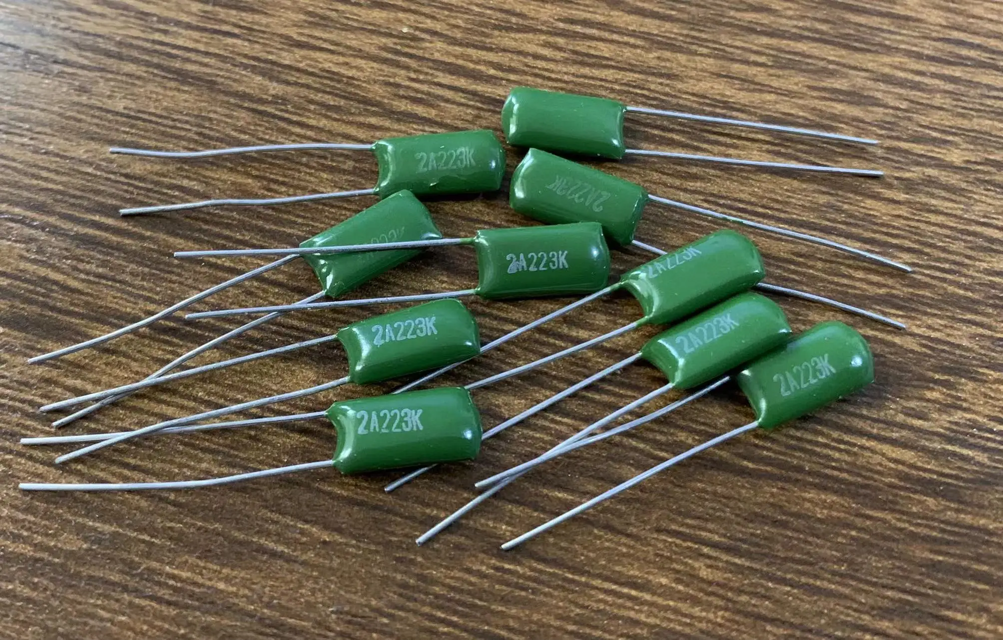 10-Pack 0.022μF 100V Polyester Film Capacitors 3 10-Pack 0.022μF 100V Polyester Film Capacitors - Image 3