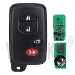 Toyota Remote Key Fob Model 89904-47230 314.3MHz 28 S08a32096daac4b1489ce5ae4ad25a0a0y