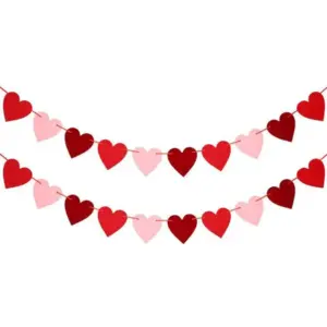 Valentine’s Heart Banner Garland for Celebrations 14 S08bdd671e9c04ca283893b3e3717d49dK