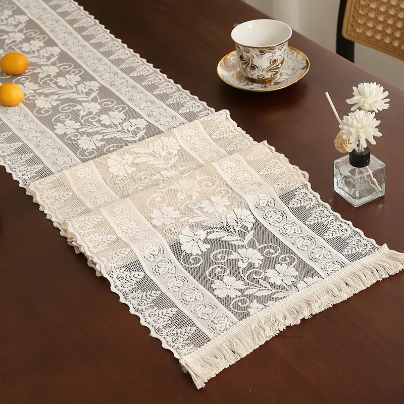 Vintage Lace Table Runner 6 Sizes Options 14 Vintage Lace Table Runner 6 Sizes Options - Image 14