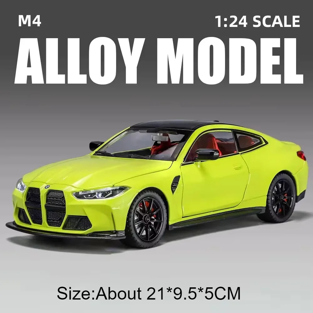 1:24 BMW M3 M4 Diecast Model Car 9 1:24 BMW M3 M4 Diecast Model Car - Image 9