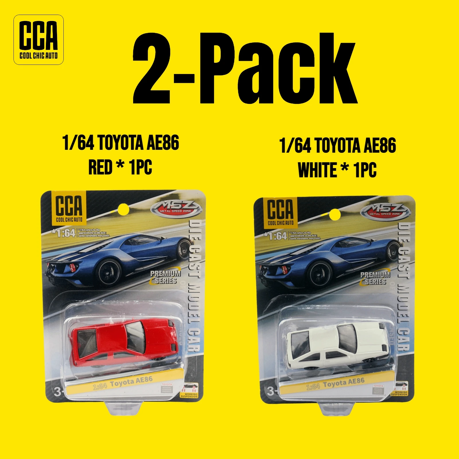 Toyota AE86 1:64 Scale Diecast Model 9 Toyota AE86 1:64 Scale Diecast Model - Image 9