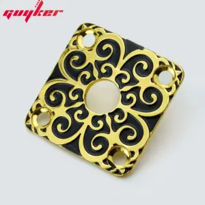 Stainless Steel Jack Plate for Guitars and Basses 22 S099b8e34ea204f1e89a1d75f3d76efb79