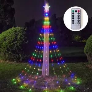 Outdoor LED Christmas Tree Lightshow (150cm & 200cm) 16 S09ef01e185984677bafd2d29eac0b4caO