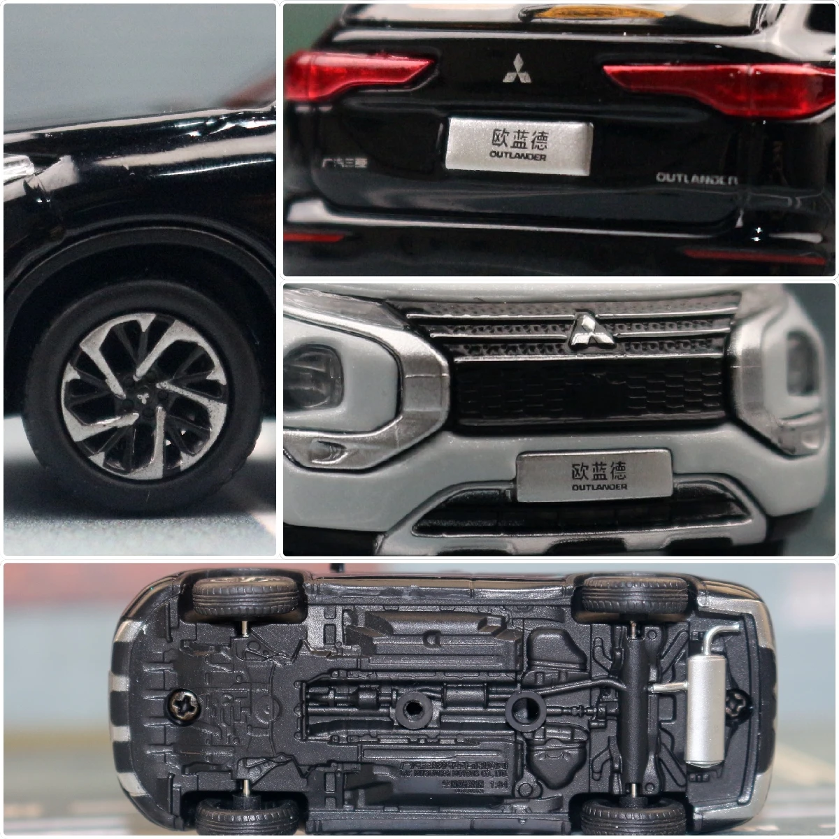 1:64 Mitsubishi Outlander SUV Diecast Model 3 1:64 Mitsubishi Outlander SUV Diecast Model - Image 3