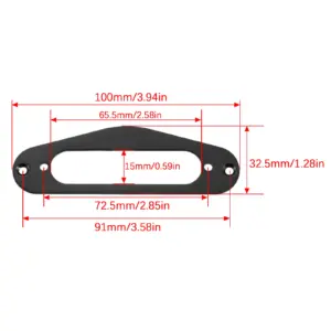 Metal Pickup Ring for TL Guitars 100x32.5mm 10 S0a0a7a6a4762437a9b2225d655b88a85R